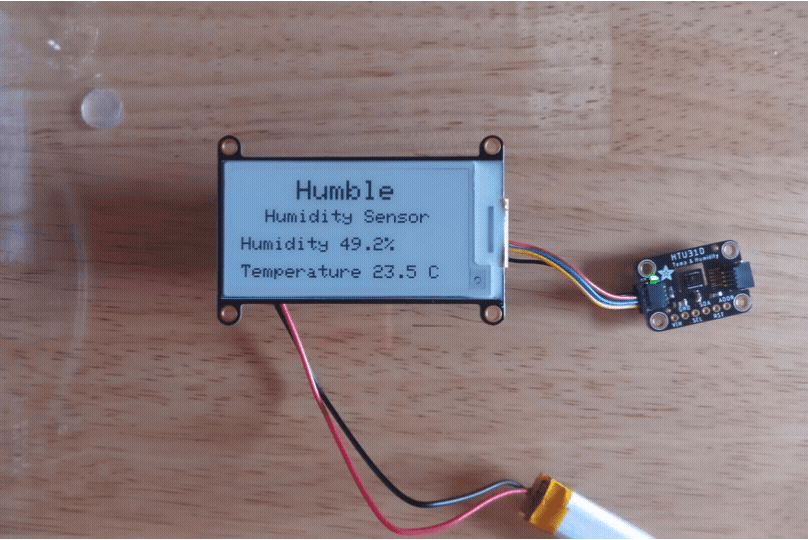 Humidity Sensor Demo